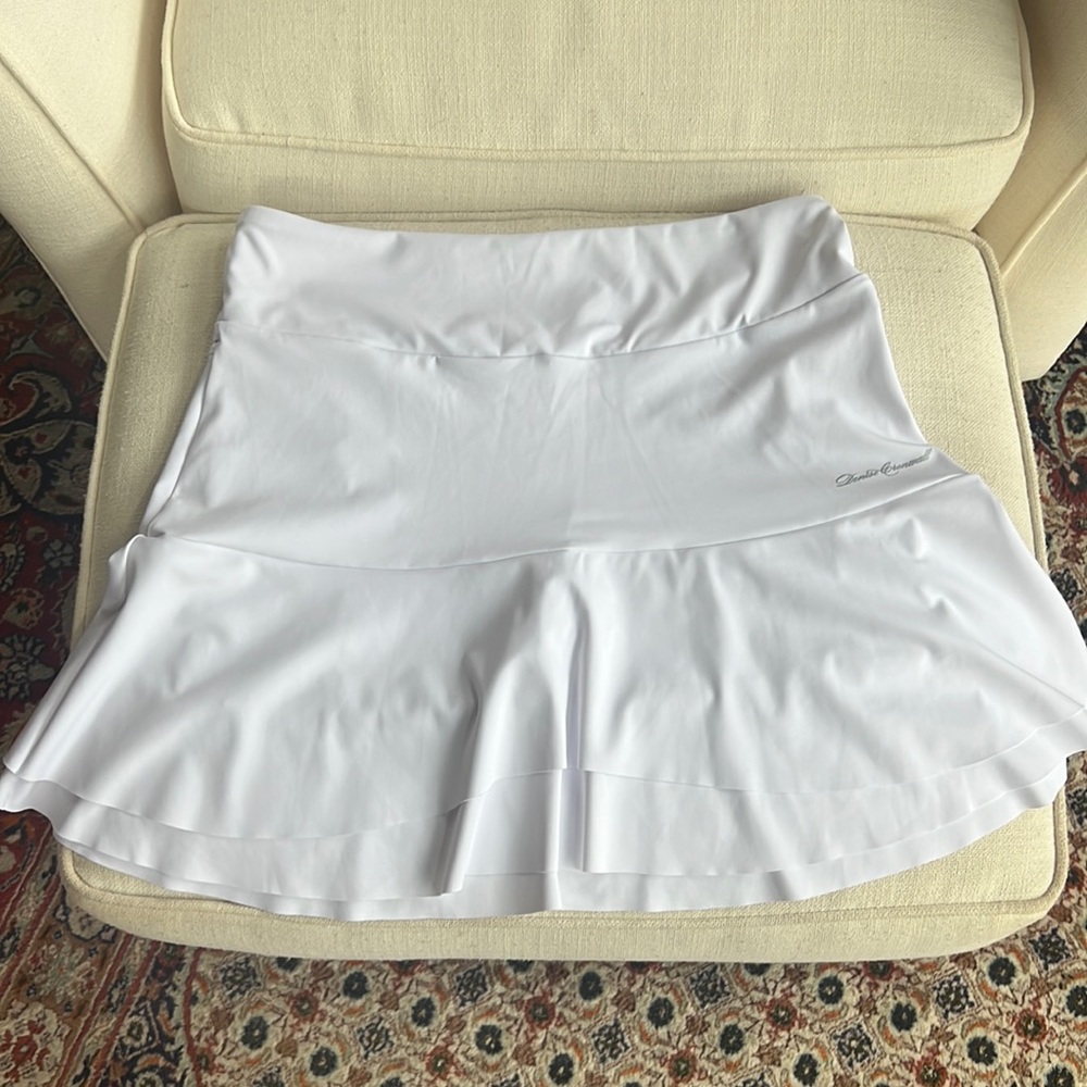 Denise Cromwell tennis skirt
